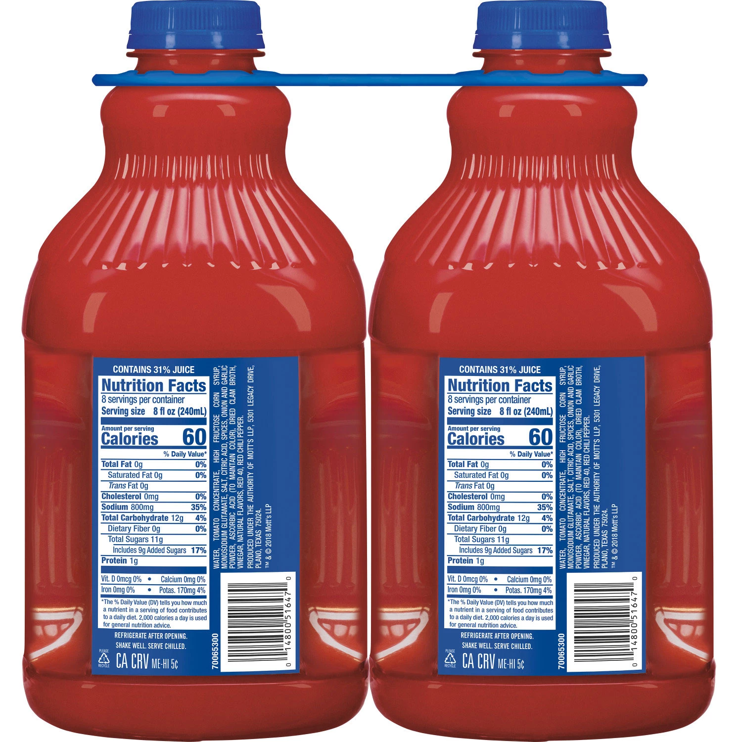 Clamato Tomato Cocktail Fl Oz Pk Jarasim